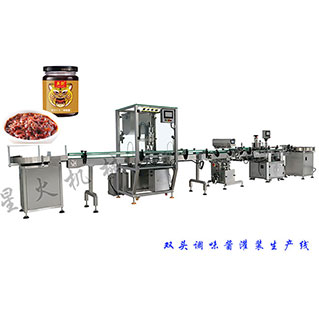 自動調(diào)味醬灌裝生產(chǎn)線