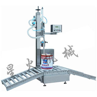 CJ-200B型稱(chēng)重式液體半自動(dòng)灌裝機(jī)